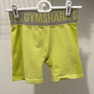 Gymshark biker shorts neon yellow